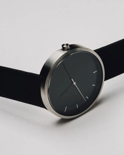 Hand brushed finish.