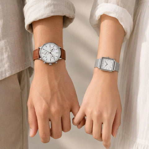 Preppycore Couple Watch