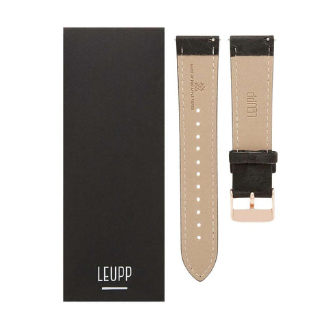 Piña Black/ RoseGold, 20mm