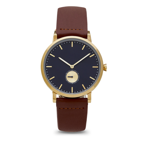 Kaoru Navy/Tan