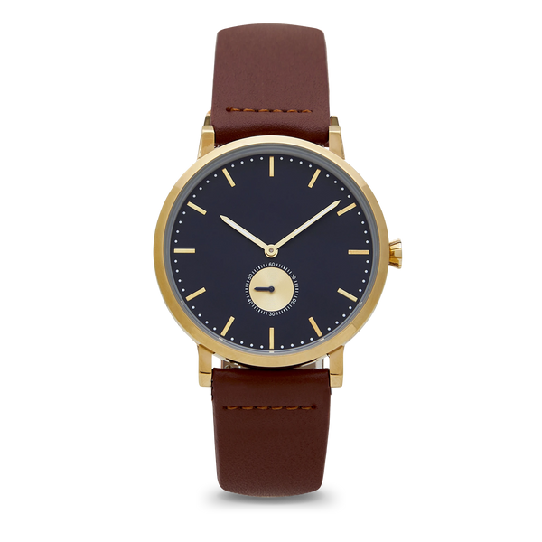Kaoru Navy/Tan