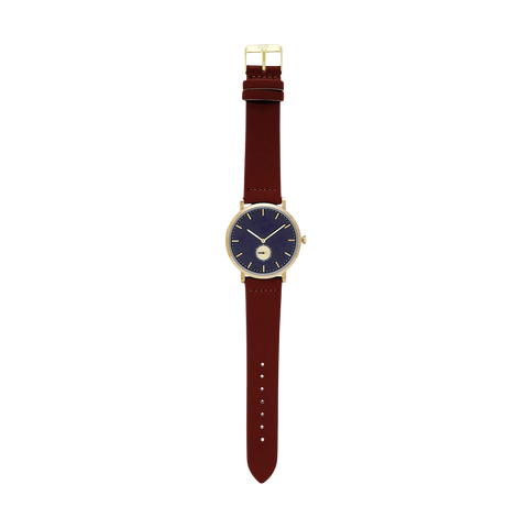 Kaoru Navy/Tan