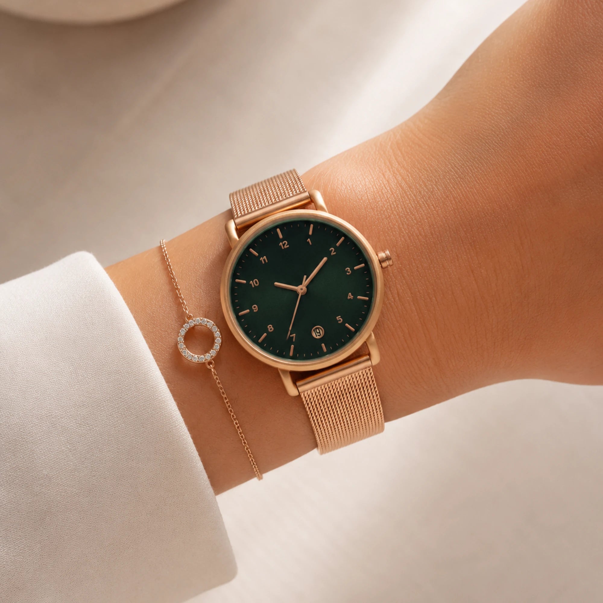 Etsu RoseGold/Pine
