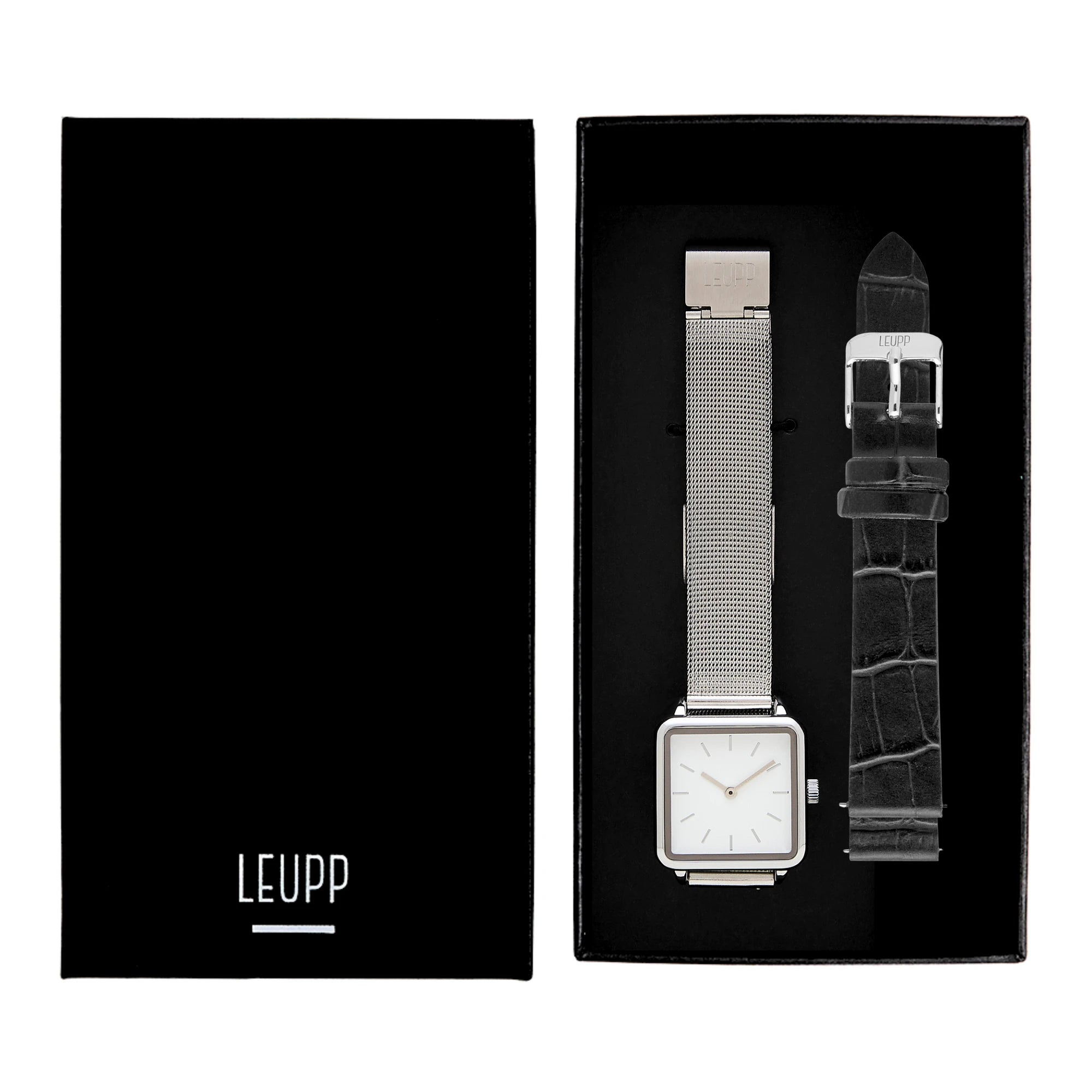 Silver & Black Croc | Umi Gift Set